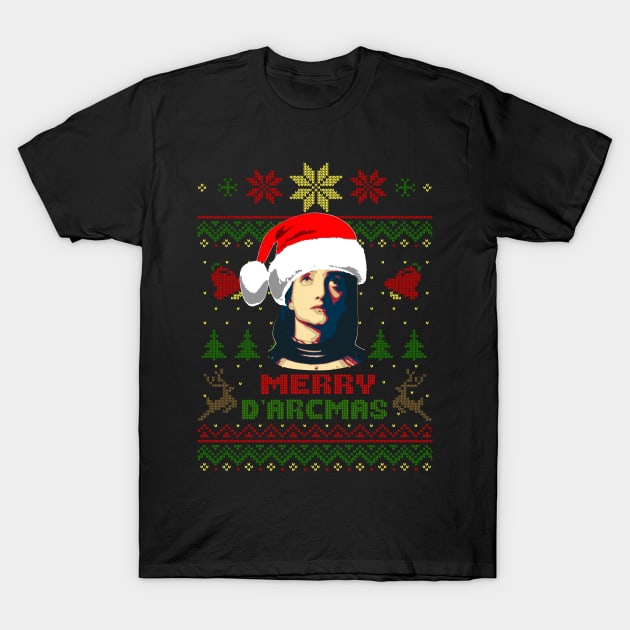 Jeanne Darc Merry Arcmas T-Shirt by Nerd_art